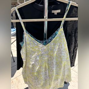 Lot of 2 talula tank tops camis in as is condition medium and large